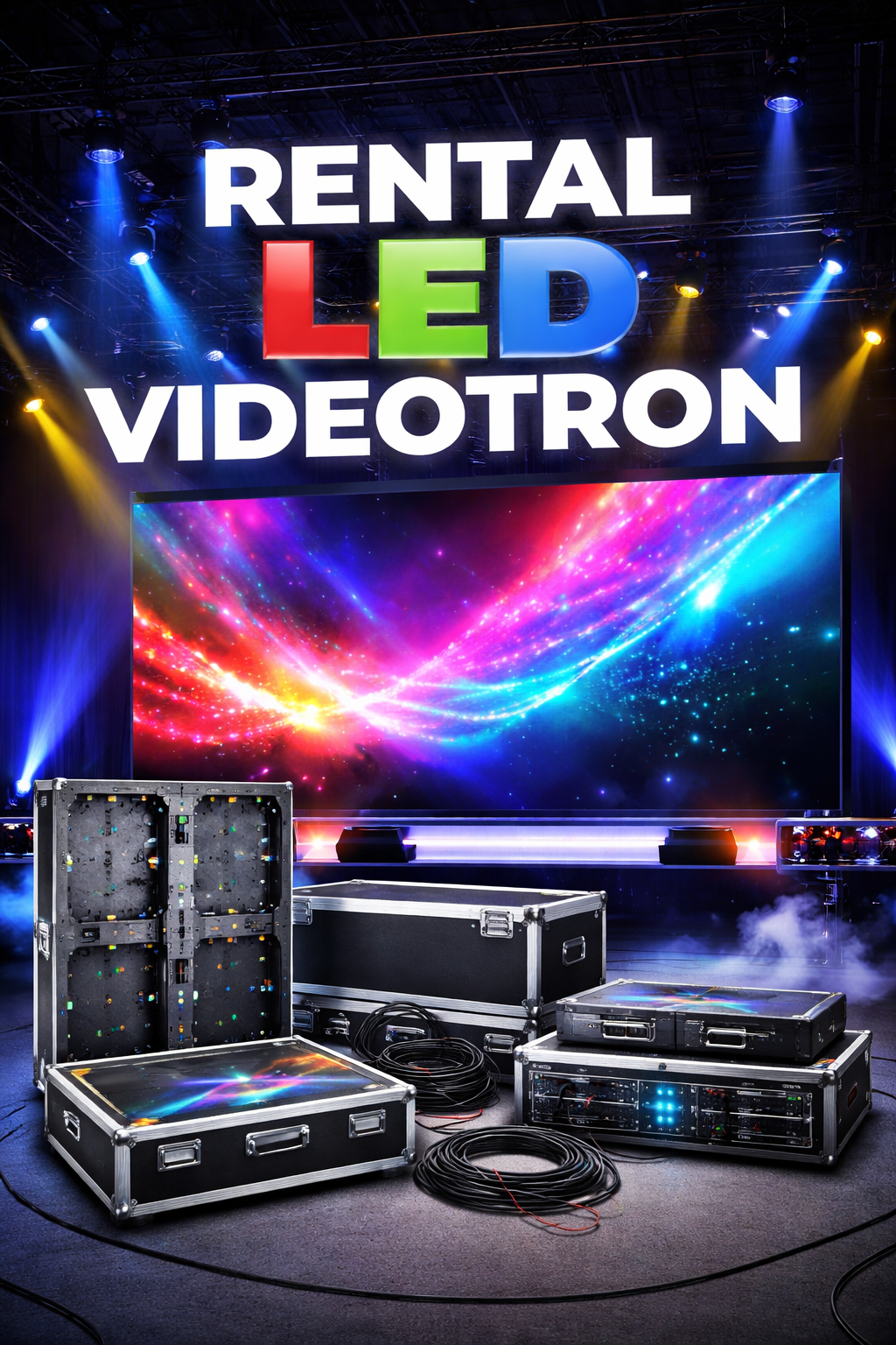 Rental LED Videotron Profesional