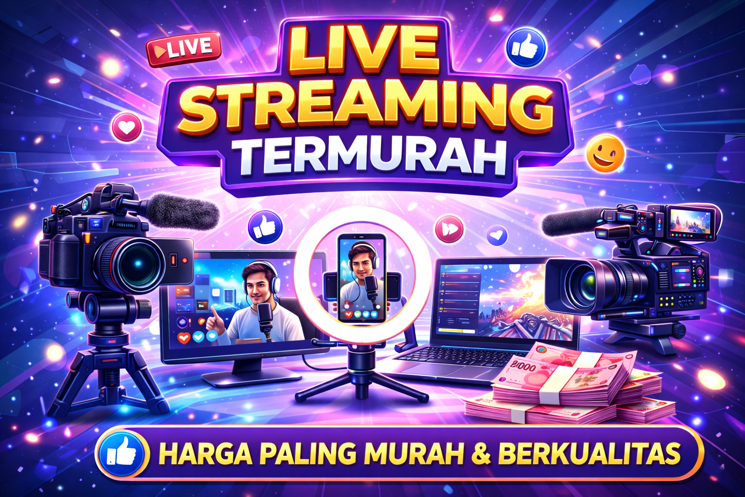 Live Streaming Termurah